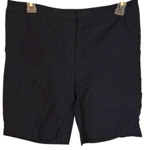 🌹SENXCOVER BLACK RAYON BLEND SHORTS